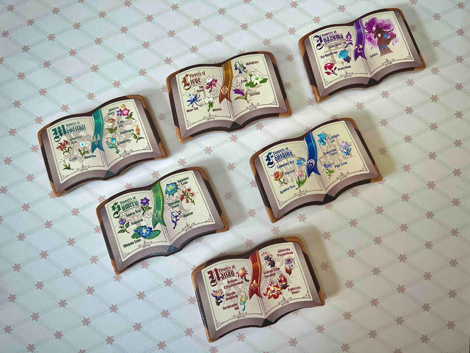 Embossed Wooden Magnets